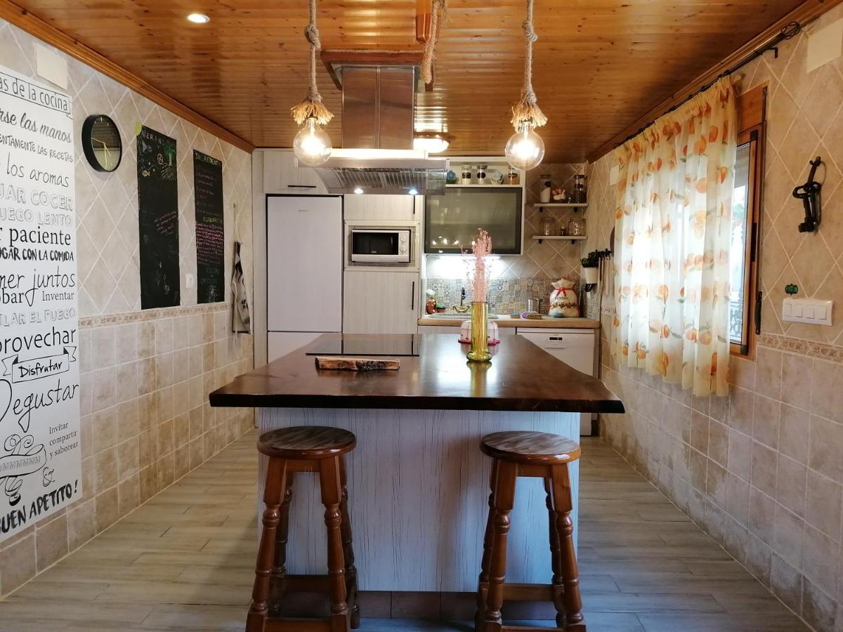 Casa Rural La Piedra Del Cambron Villaverde De Guadalimar Exteriör bild