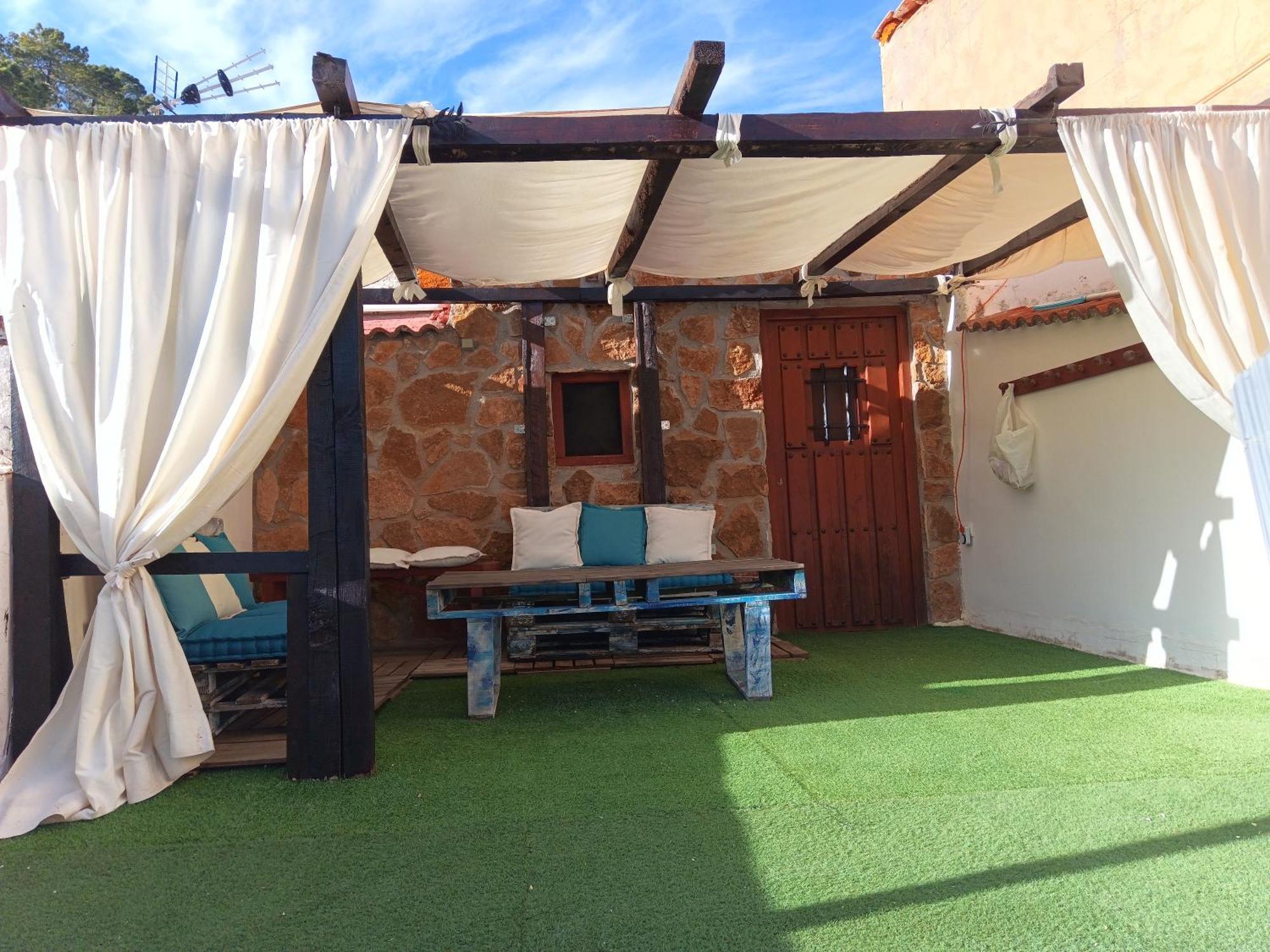 Casa Rural La Piedra Del Cambron Villaverde De Guadalimar Exteriör bild