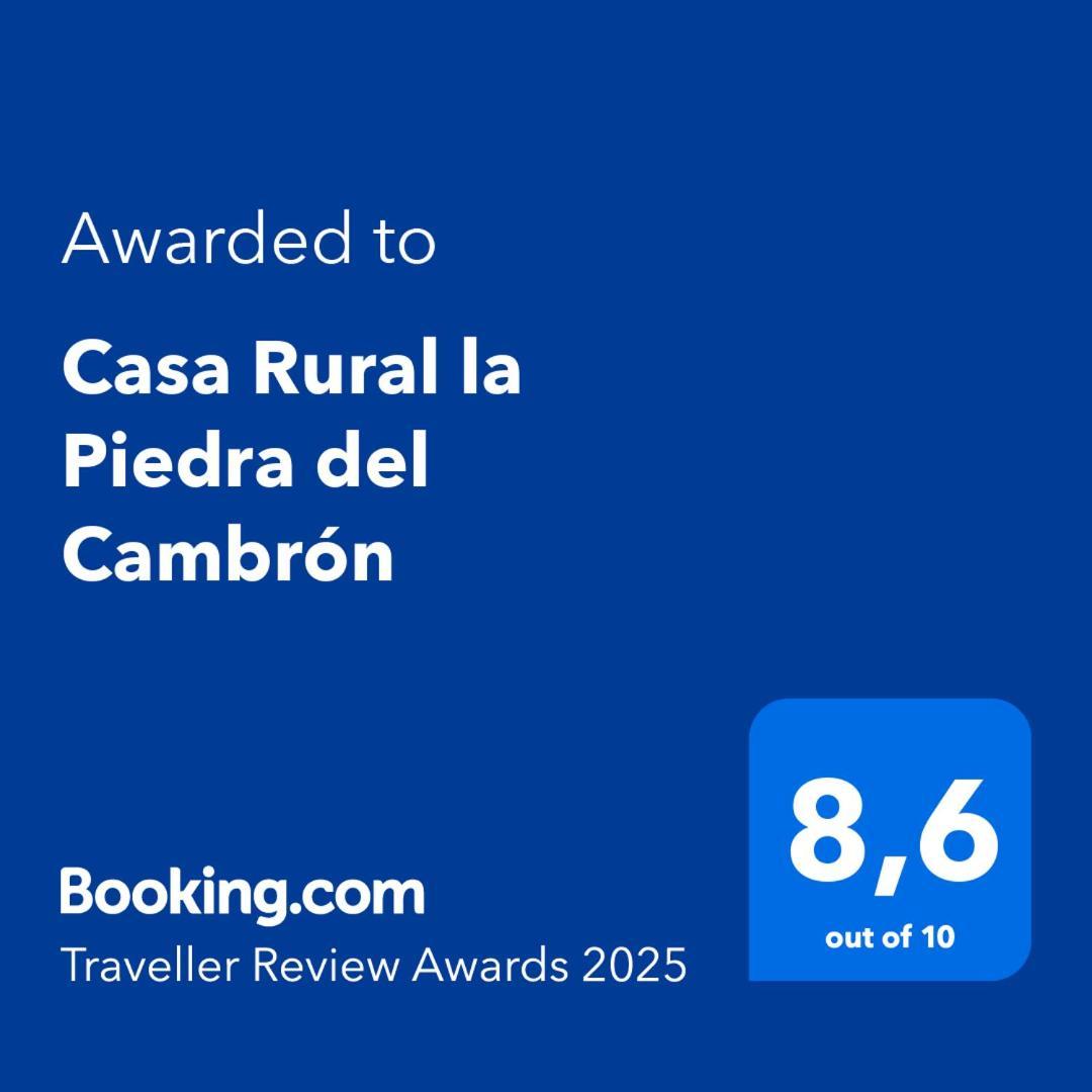 Casa Rural La Piedra Del Cambron Villaverde De Guadalimar Exteriör bild